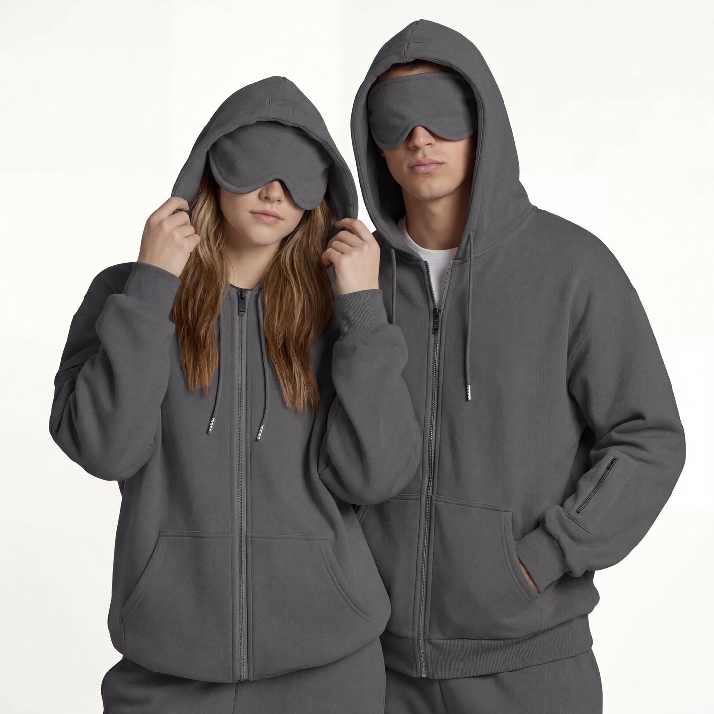 Travel zip hoodie