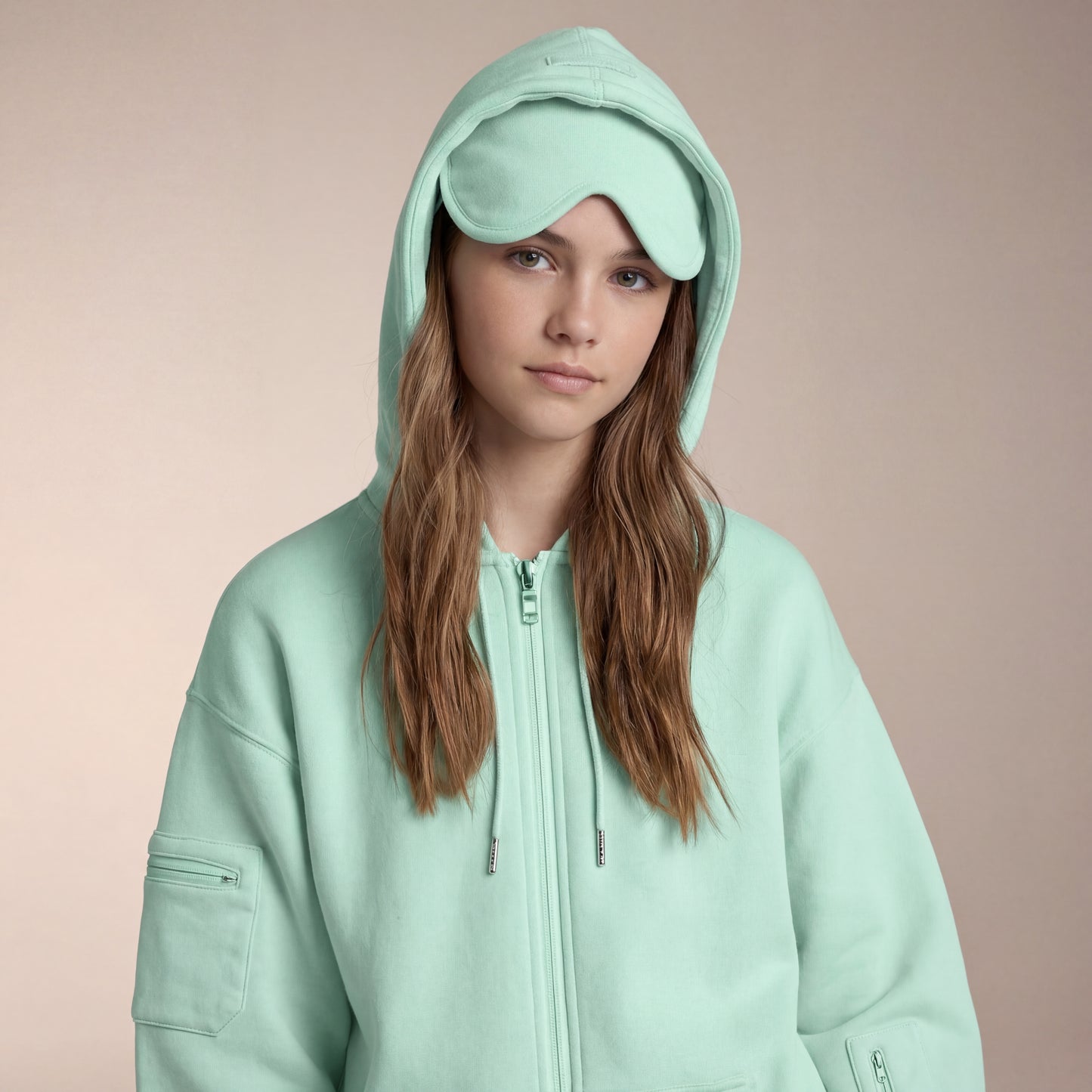 Travel zip hoodie