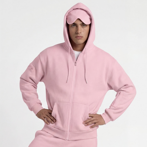 Travel zip hoodie