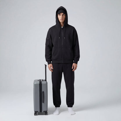 Travel zip hoodie