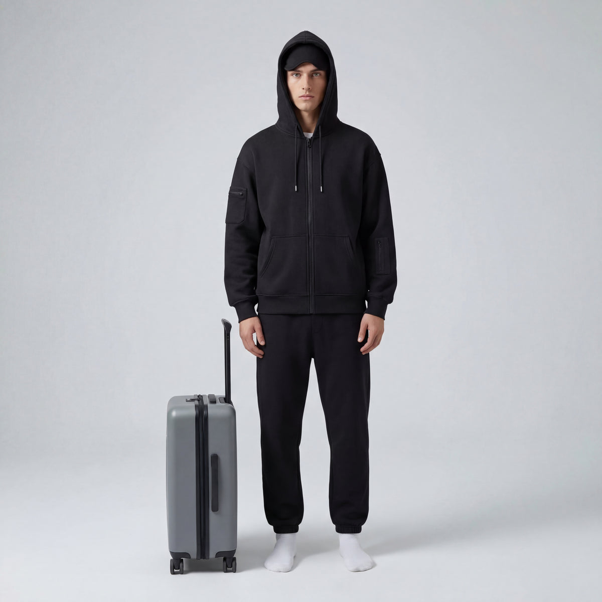 Travel Zip Hoodie